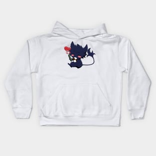 Servamp - Kuro Cat Eating Kids Hoodie